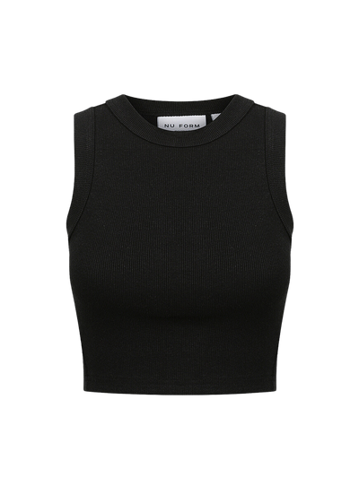 Cropped Rib Singlet