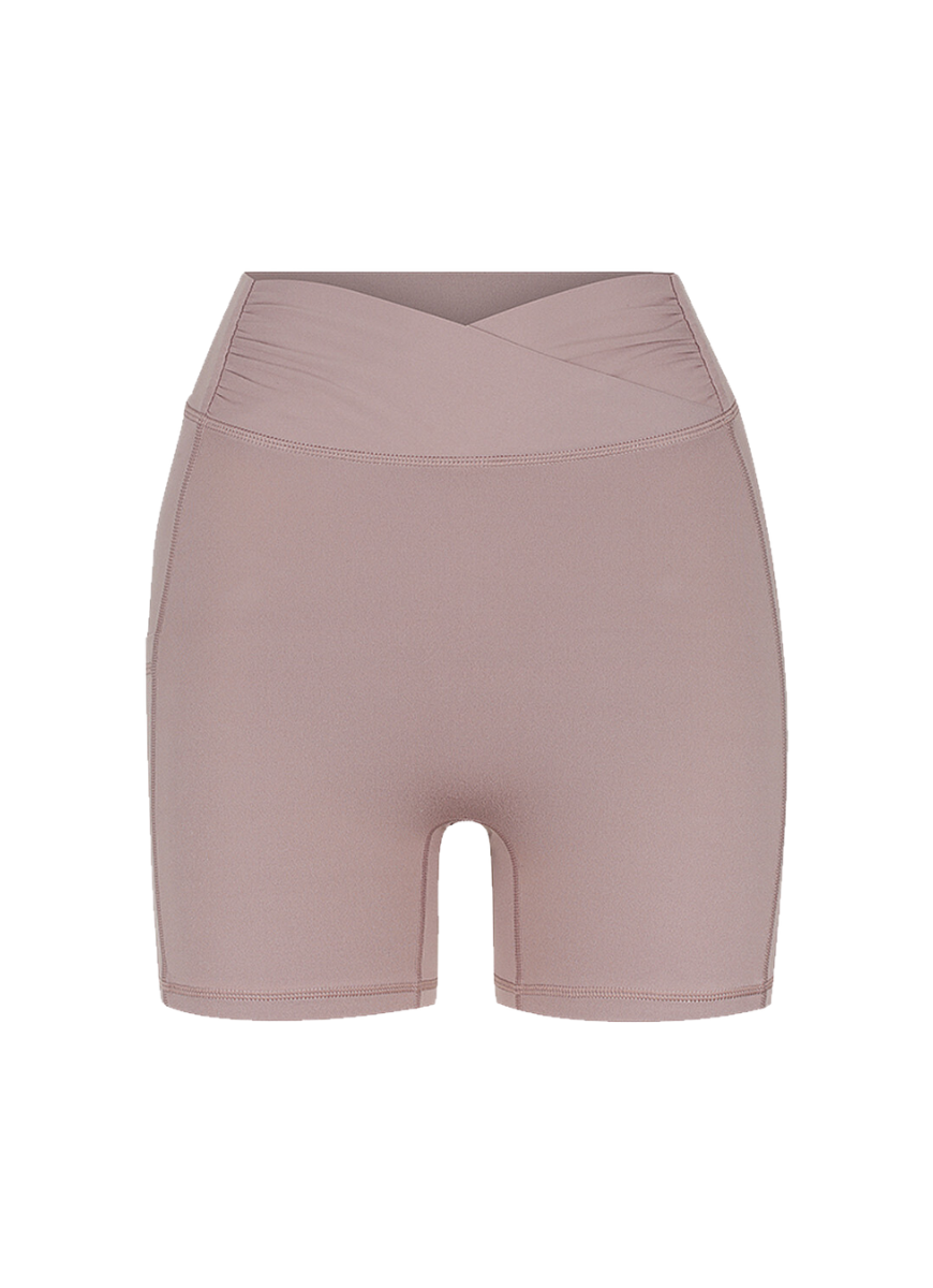 4 Inch Soft Hold Short - Taupe