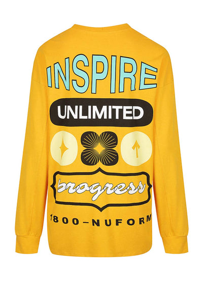 Progress Oversized Long Sleeve Tee